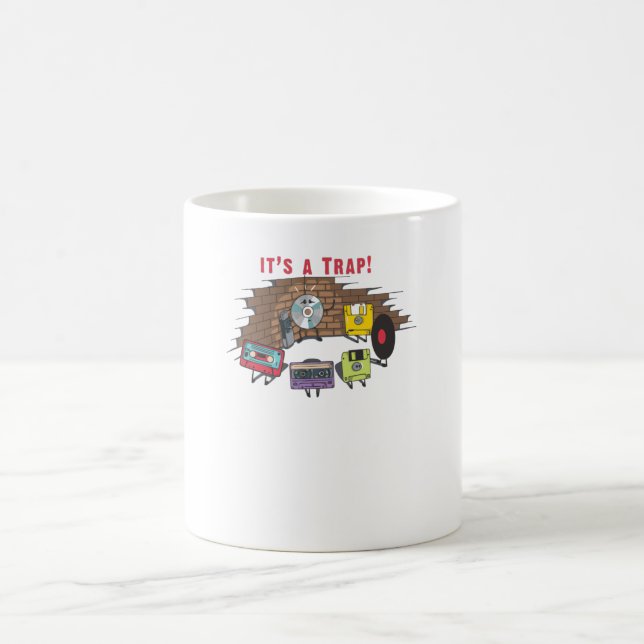 Es ist eine Falle Kaffeetasse (Mittel)