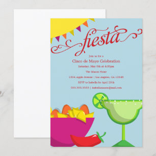 Es ist eine Fiesta! Party Einladung