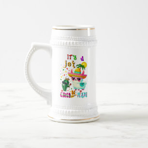 Es ist eine Freude Cinco De Mayo Bierglas