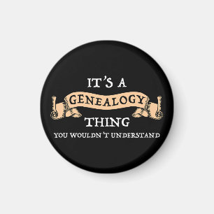 Es ist eine Genealogie - Sie würden es nicht verst Magnet