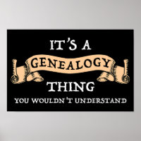 Es ist eine Genealogie - Sie würden es nicht verst