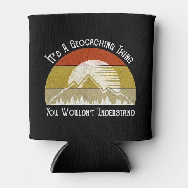 Es ist eine Geocaching-Sache - man würde es nicht  Dosenkühler (Vorderseite)