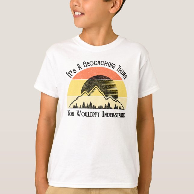 Es ist eine Geocaching-Sache - man würde es nicht  T-Shirt (Vorderseite)