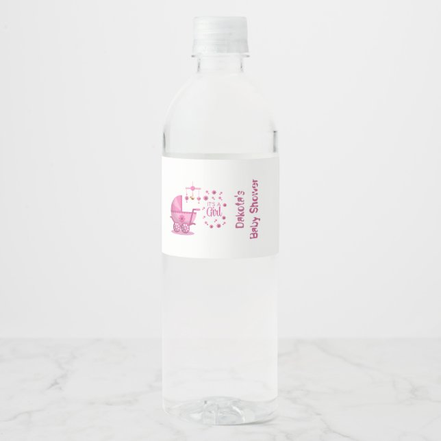Es ist eine Girl Baby Dusche (Vorderseite)