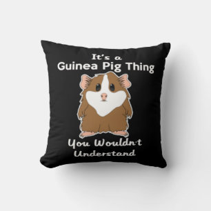 Es ist eine Guinea, die dich schwingt Kissen