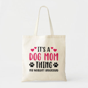 Es ist eine Hunde-Mama Tragetasche