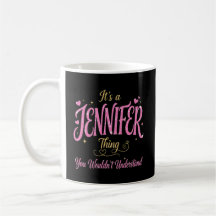 Es ist eine Jennifer-Sache Pink Gold Frauen-Gesche