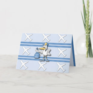 Es ist eine Junge Karte