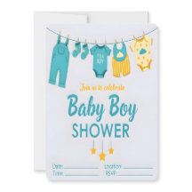 Es ist eine Jungen-Baby-Shower-Einladung