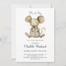 Es ist eine Kindermäuse-Kinderdusche