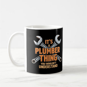 Es ist eine Klempnerei, die man nicht verstehen wü Kaffeetasse