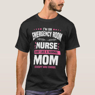 Es ist eine Krankenschwester im Notfall, genau wie T-Shirt