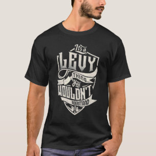 Es ist eine LEVY Sache, die man nicht klassisch ve T-Shirt
