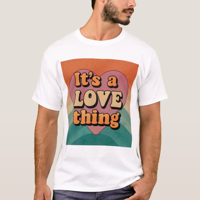 Es ist eine Liebesangelegenheit T-Shirt (Vorderseite)