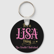 Es ist eine Lisa-Sache Pink Gold Frauen Geschenk