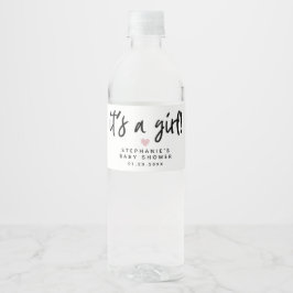 Es ist eine Mädchen-Babydusche
