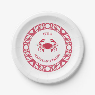 ES IST EINE MARYLAND-SACHE (CRABS) PAPPTELLER