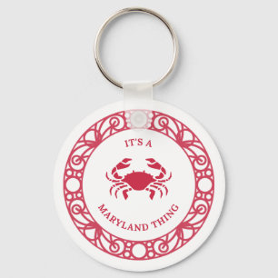 ES IST EINE MARYLAND-SACHE (CRABS) SCHLÜSSELANHÄNGER