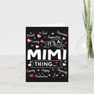 Es ist eine Mimi Sache Lustige Sprüche Niedlich Om Karte