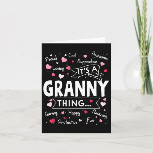Es ist eine Oma-Sache-Lustige Sprüche Niedlich Oma Karte