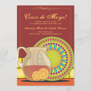 Es ist eine Party-Fiesta-Einladung Cinco Des Mayo Einladung