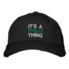 Es ist eine Philadelphia-Fußballfans Bestickte Baseballkappe