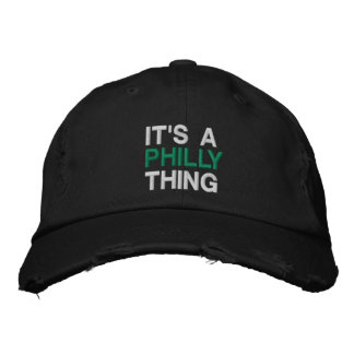 Es ist eine Philadelphia-Fußballfans Bestickte Baseballkappe