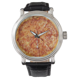 Es ist eine Pizza-Uhr! Armbanduhr
