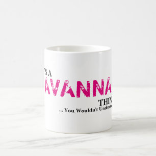 Es ist EINE SAVANNE Sache! Kaffeetasse