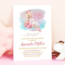 Es ist eine schöne Ballerina Babydusche von Girl