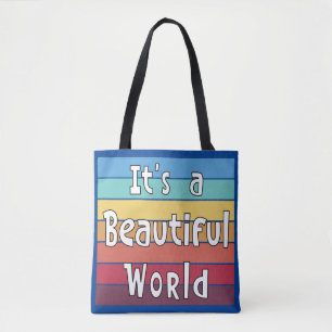Es ist eine schöne Welt Tasche