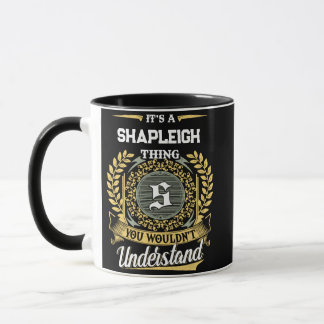 Es ist eine SHAPLEIGH-Sache, die du nicht verstehe Tasse