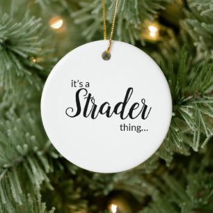 Es ist eine Strader-Sache.... Keramik Keramik Ornament