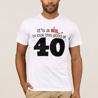 Es ist eine Sünde, zum dieses zu betrachten, das T-Shirt