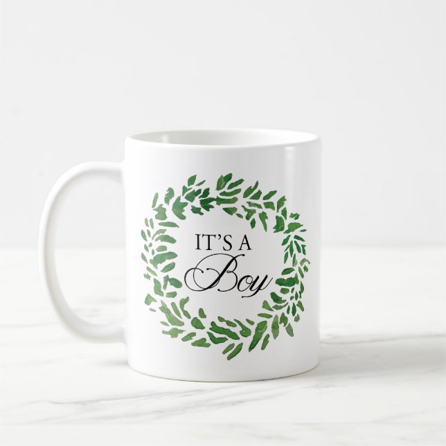Es ist eine Tasse für die Aufdeckung von Jungen-Gr (Links)