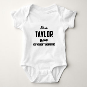 Es ist eine Taylor-Sache, die Sie nicht verstehen Baby Strampler