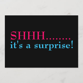 Es ist eine überraschende Geburtstagsparty! DREISS Einladung