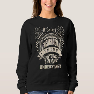 Es ist eine Verkörperung, die man nicht verstehen  Sweatshirt