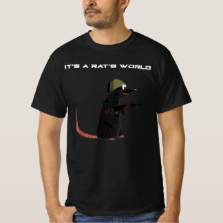 Es ist eine Welt der Ratten - eine lustige Flucht  T-Shirt