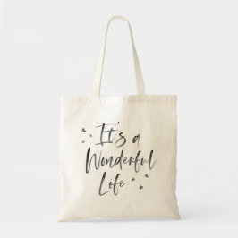 Es ist eine wunderbare Leben-Taschen-Tasche Tragetasche