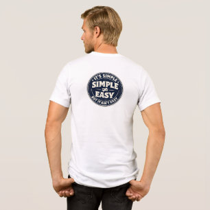 Es ist einfach, aber nicht leicht Tri-Blend shirt