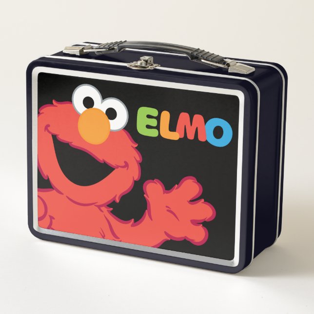 Es ist Elmo Metall Lunch Box (Vorderseite)