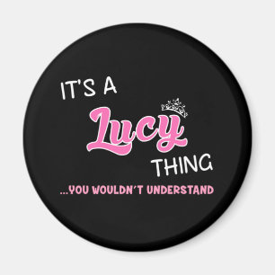 Es ist etwas Lucy, das man nicht verstehen würde Magnet