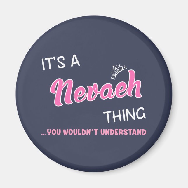 Es ist etwas Neväh, was man nicht den Namen verste Magnet (Vorne)