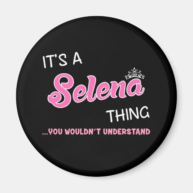 Es ist etwas Selena, was man nicht verstehen würde Magnet (Vorne)