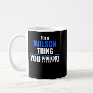 Es ist etwas Wilson, was man nicht verstehen würde Kaffeetasse