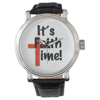 Es ist Faith Time Watch Armbanduhr