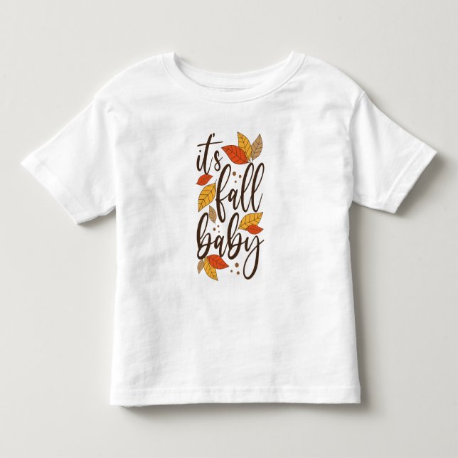 Es ist Fall Baby Kleinkind T-shirt (Vorderseite)