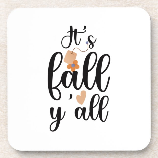 Es ist Fall von allen, Teebeutel Getränkeuntersetzer (Vorderseite)
