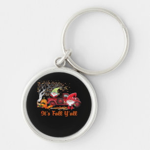 Es ist Fall Y’all Gnomes Pumpkin Gewürz Schlüsselanhänger